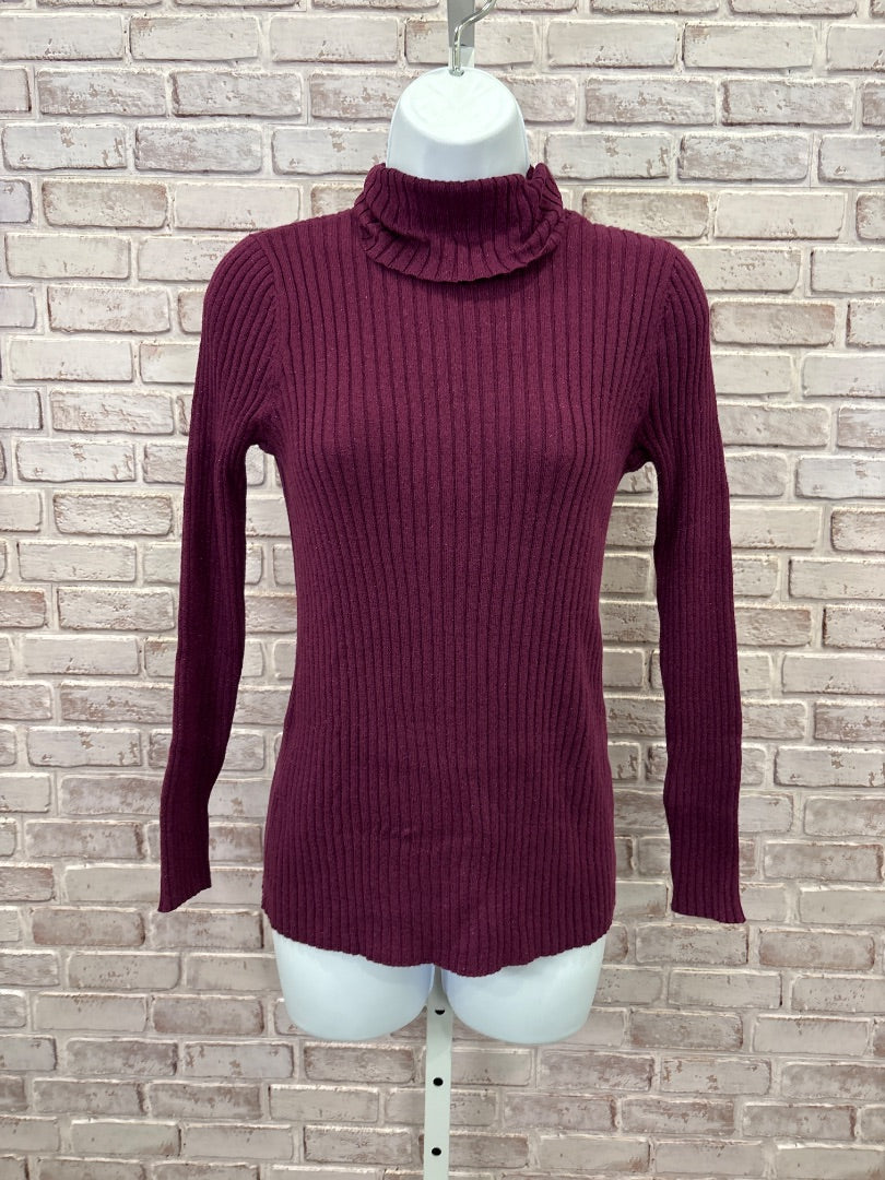 Chicos Sweater, Purple, 0, Used - Good
