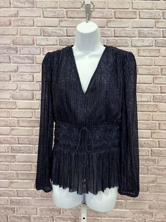 White House Black Market Shirt, Blue/black, XS, Used - Good