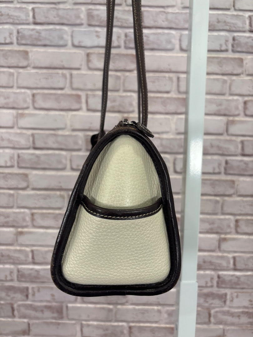 Brighton Handbag, Cream/brown, One Size, Used - Good