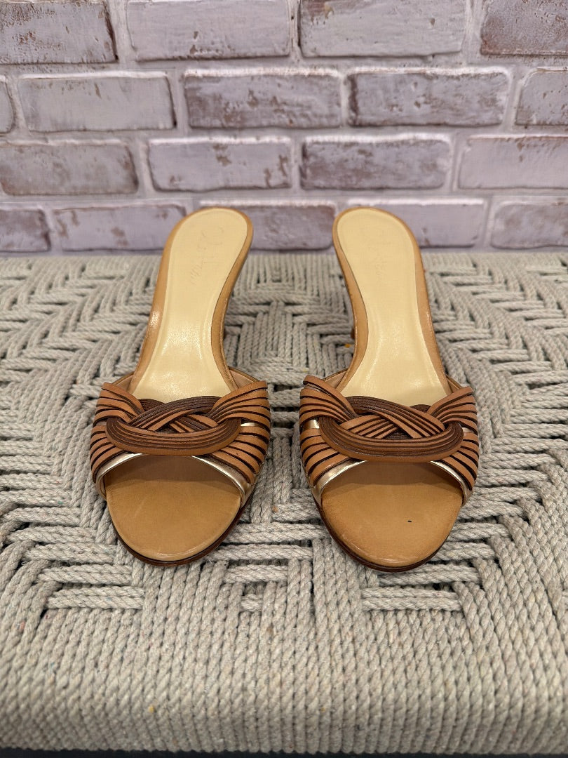 Cole Haan Heels, Tan multi, 7, Used - Good