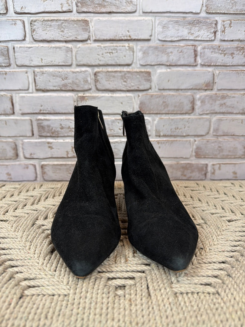Sam Edelman Velvet Booties, Black, 8.5, Used - Good