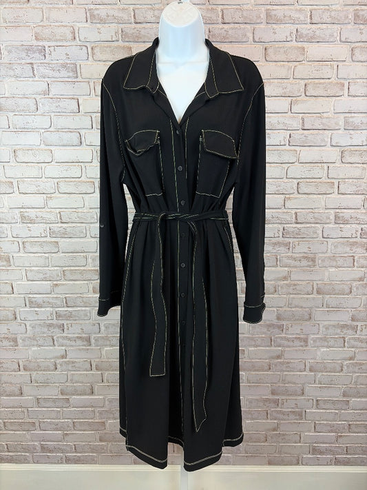 Chicos Dress, Black/White, 3, Used - Good