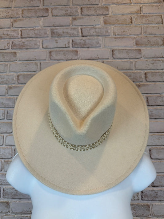 Various Hat, Beige, One Size, New With Tags