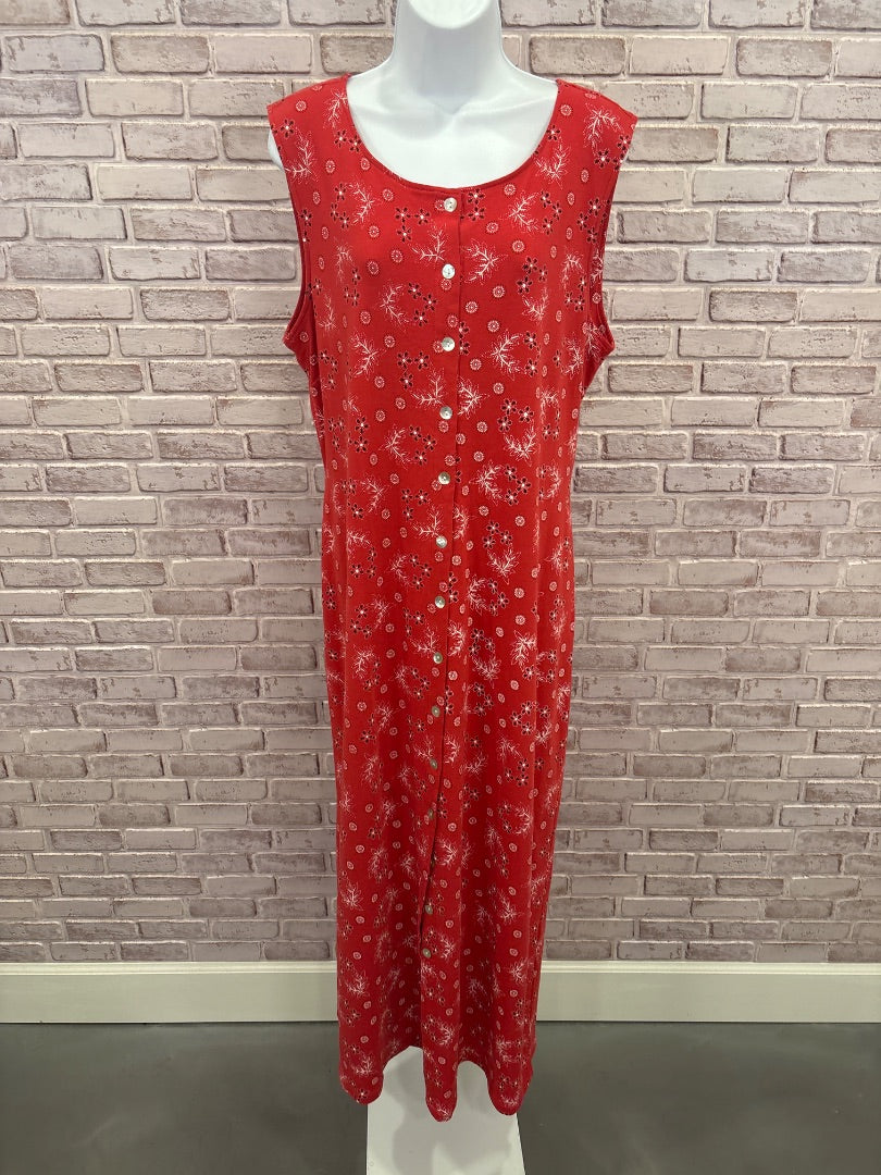 Coldwater Creek Dress, Red, XL, Used - Good
