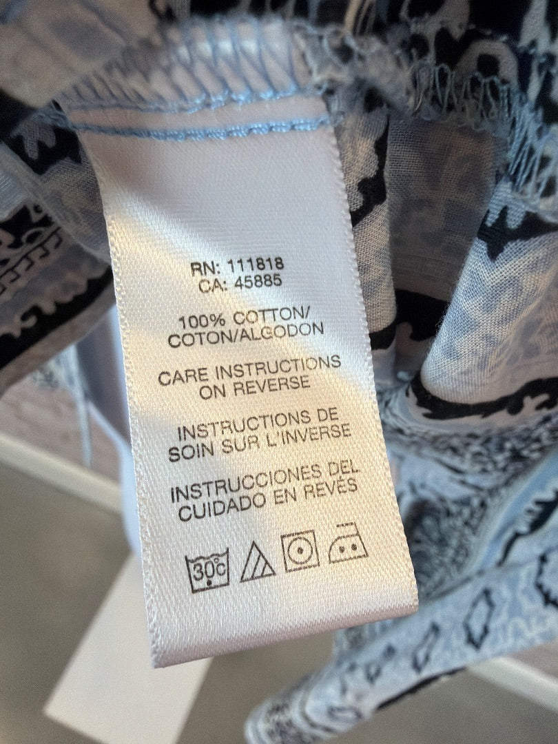 Michael Kors Blouse, Blue multi, 4, Used - Excellent