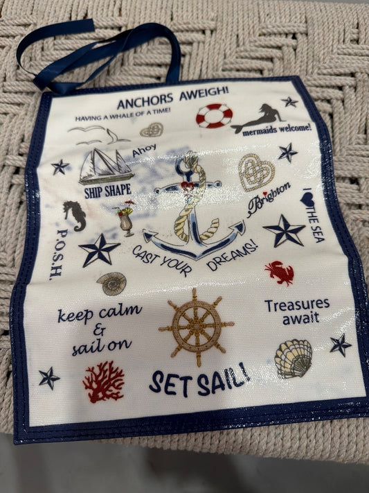 Brighton Navy multi Bag - Travel Jewelry Case - One Size - Excellent Condition