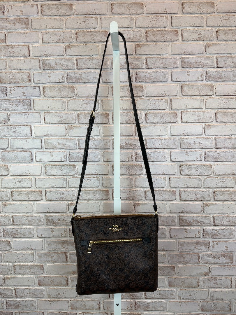 Coach Crossbody, Brown, One Size, Used - Good