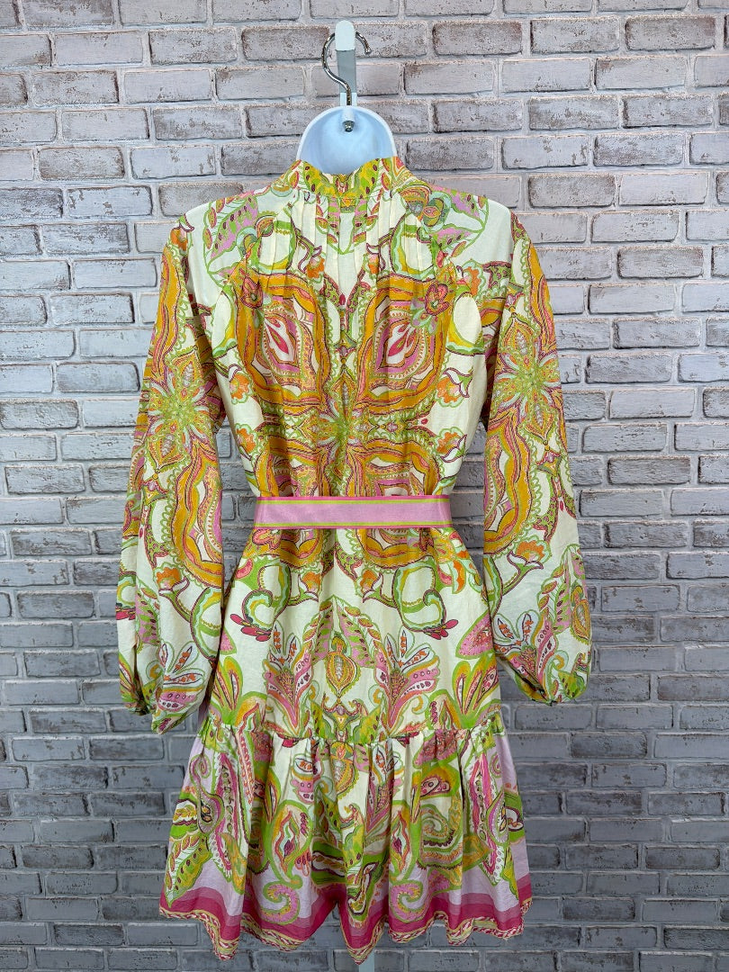 Antonio Melani Dress, Pink/green, 4, Used - Excellent