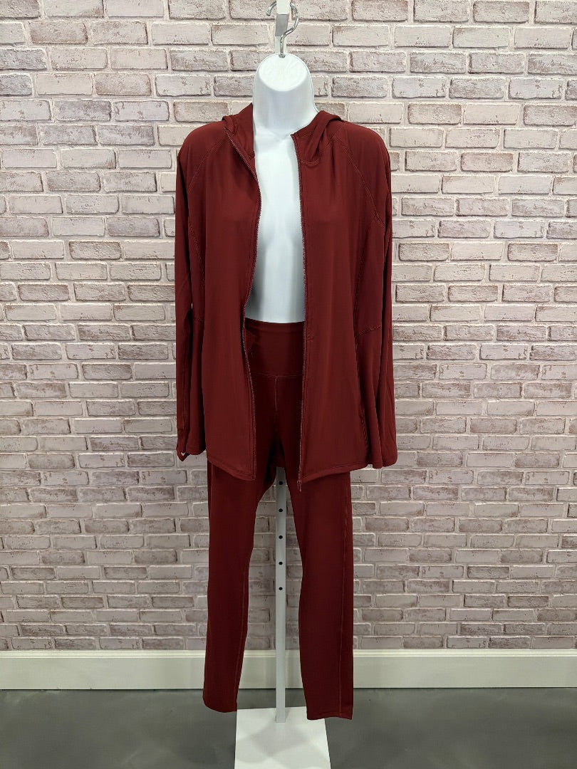 Grace & Lace Matching Clothing Set, Maroon, XL, New With Tags