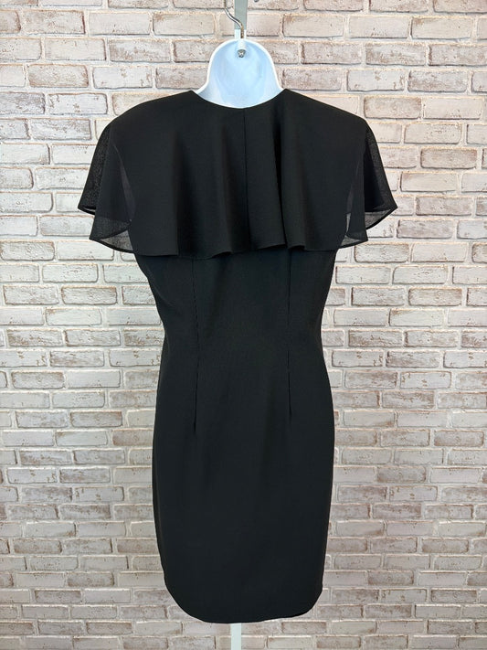 Gray Rose Dress, Black, 4, Used - Excellent