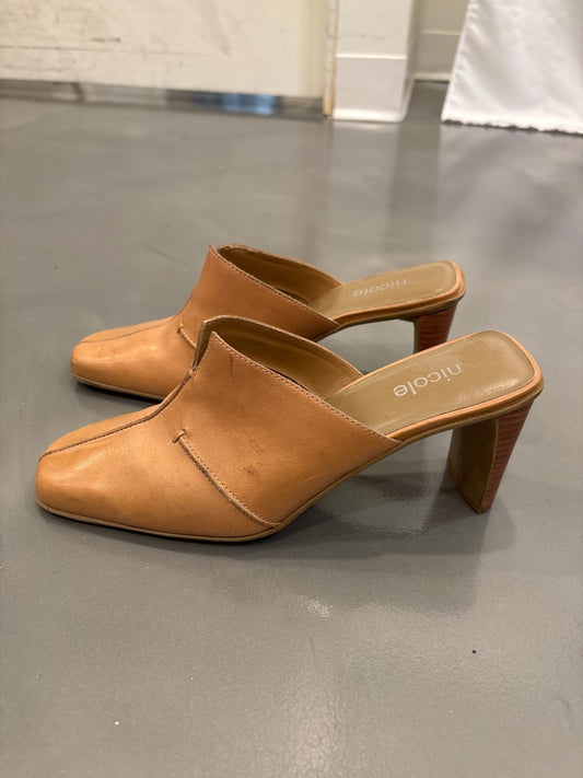 Nicole Heels, Tan, 7
