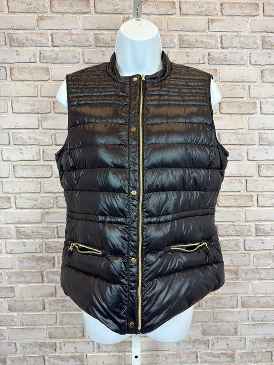 Zara Puffer Vest, Navy, Medium, Used - Excellent