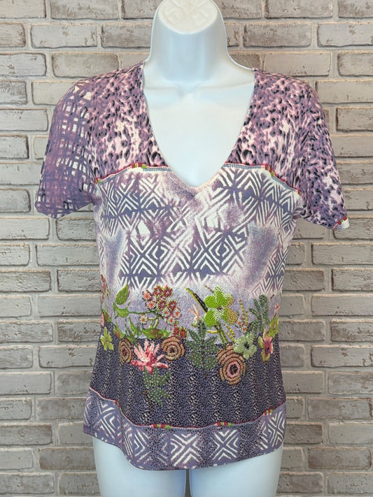 Pierri Shirt – Purple, Size Small – Excellent Condition