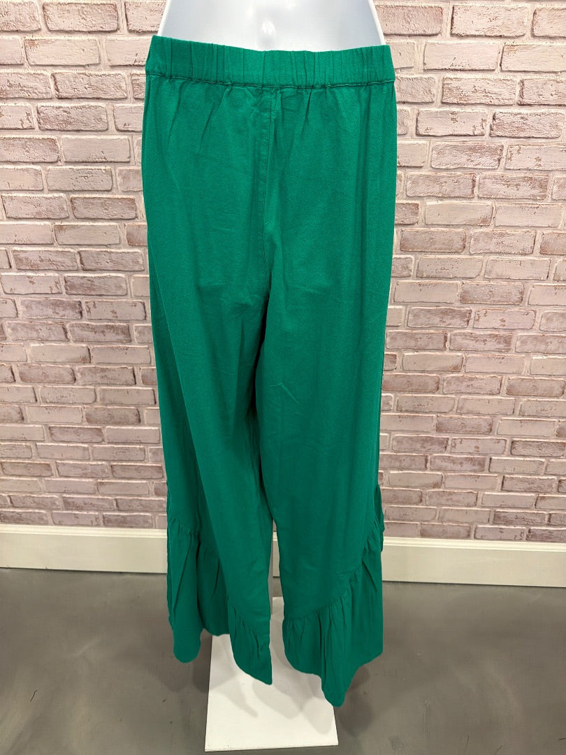 Soft Surroundings Pants, Green, Large, Used - Good