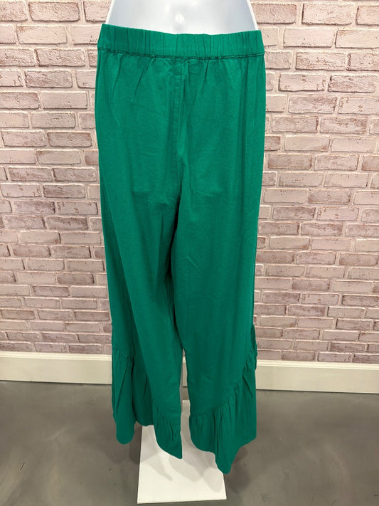 Soft Surroundings Pants, Green, Large, Used - Good