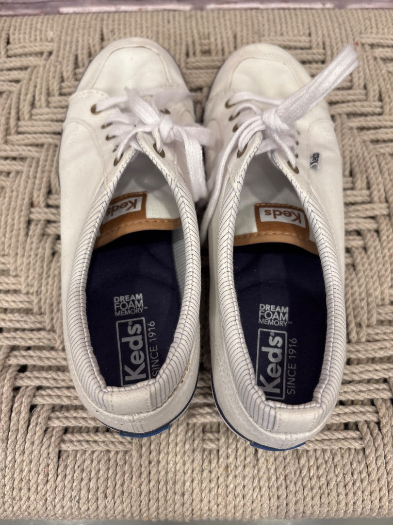 Keds Sneakers, White, 8.5, Used - Good