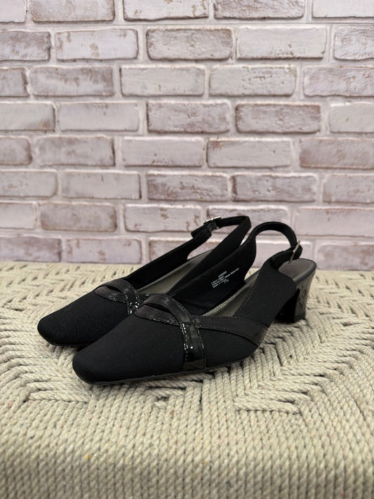Kelly & Katie Heels, Black, 7.5, Used - Good