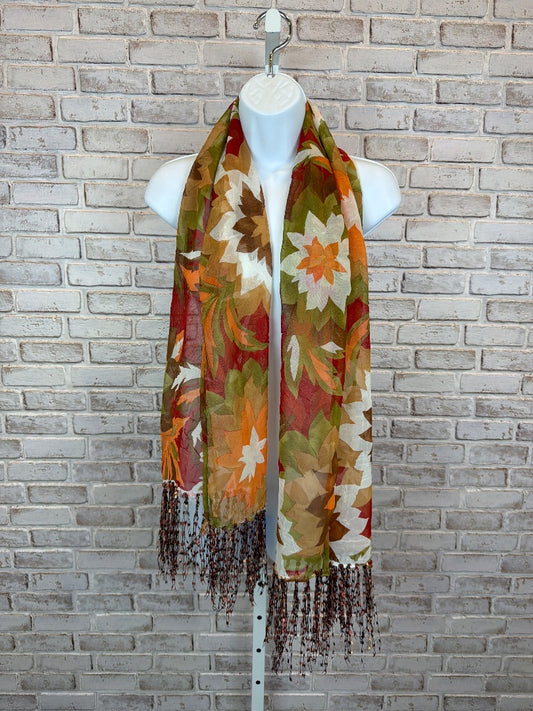 Various Scarf, Multi, One Size, Used - Excellent