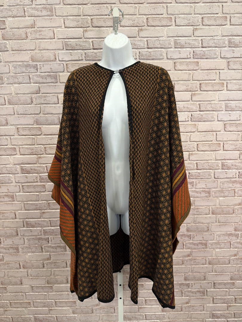 Jeanne Pierre Merino Wool Shawl, Multi, One Size, Used - Good