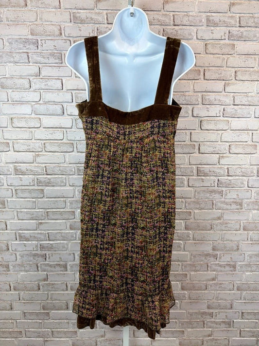 Vintage Cynthia Steffe Silk Dress, Multi, 10, Used - Excellent