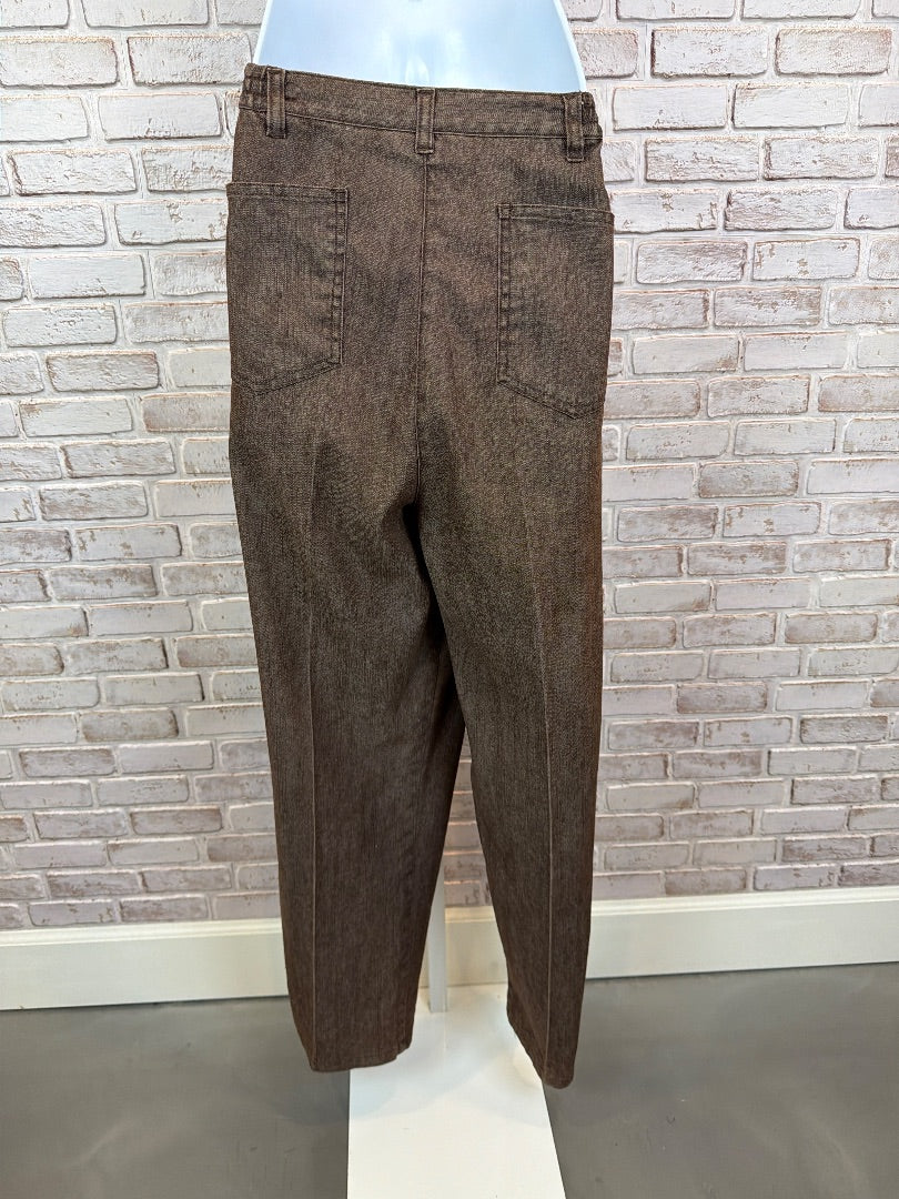 Ruby rd Pants, Brown, 14, Used - Good