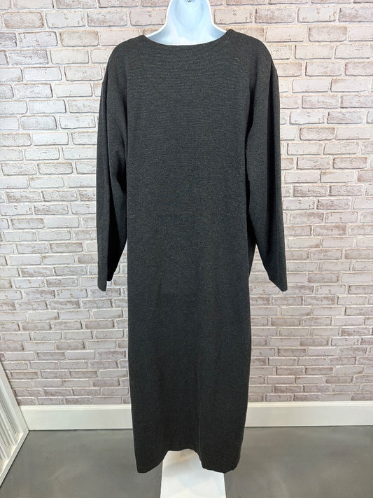 Elizabeth by Liz Claiborne Dress, Grey, 3, Used - Excellent