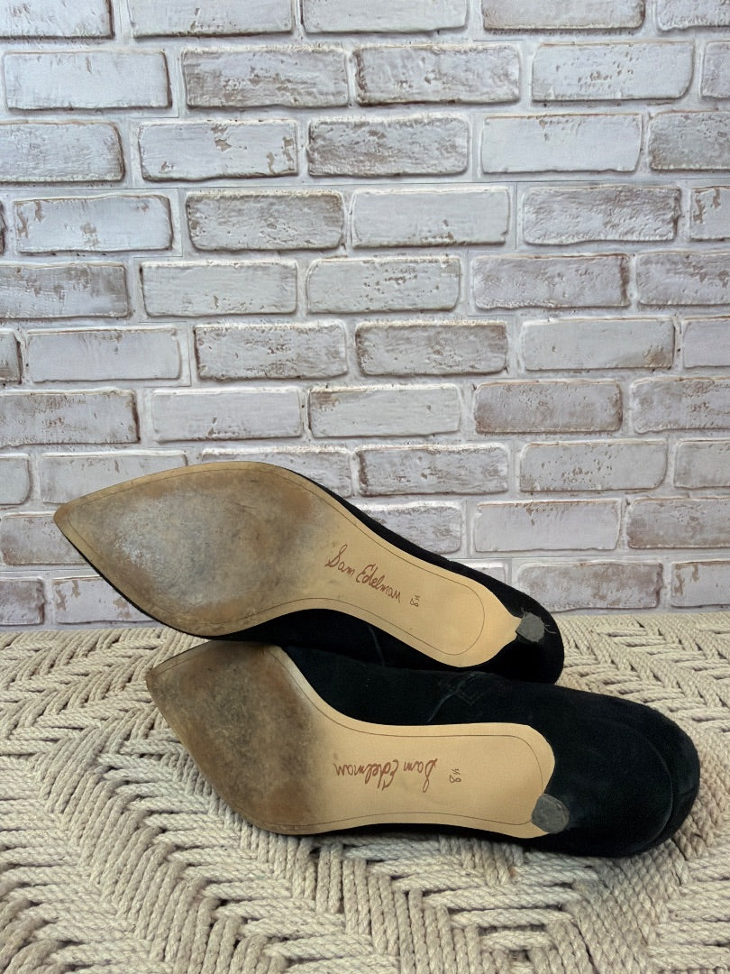 Sam Edelman Velvet Booties, Black, 8.5, Used - Good