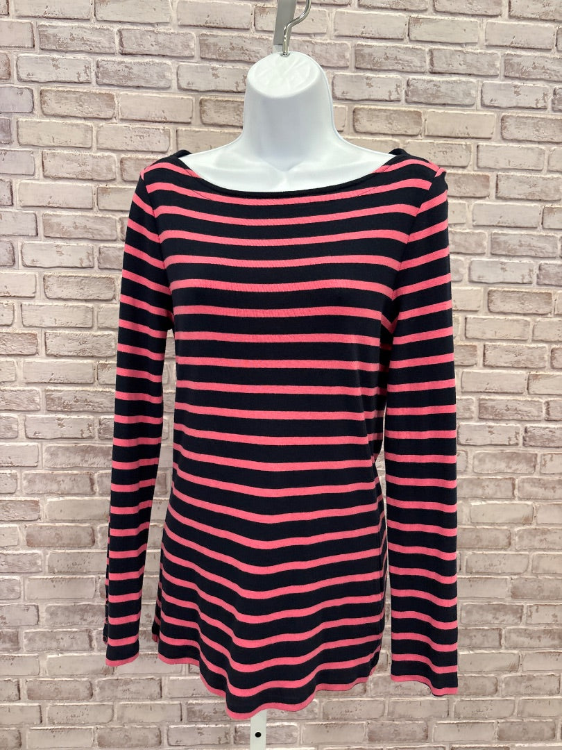 Gap Shirt, Pink/navy, Medium, Used - Good