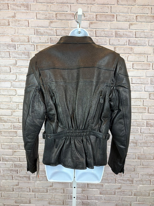 Leather King Jacket, Black, XL, New With Tags