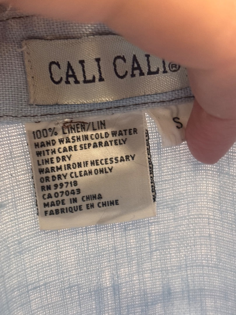 Cali cali Matching Clothing Set, Blue multi, Small, Used - Good