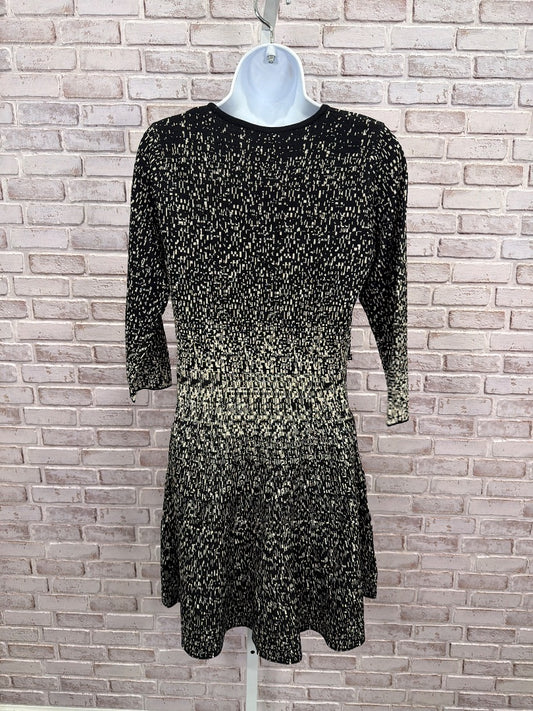 Carmen Dress, Black/gold, Large, New With Tags