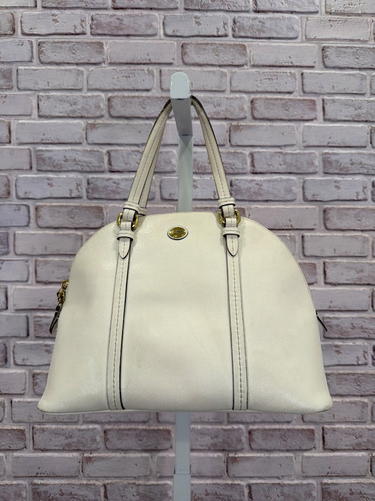 Coach Handbag, White, One Size, Used - Fair