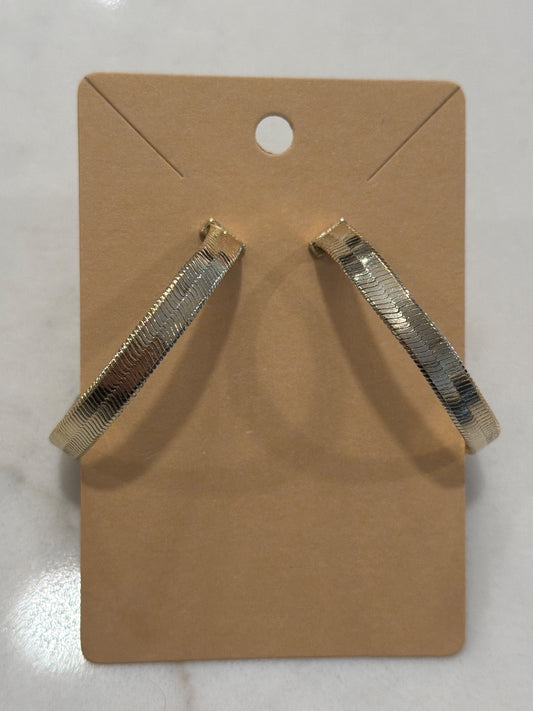 Various Earrings, Gold, One Size, Used - Excellent