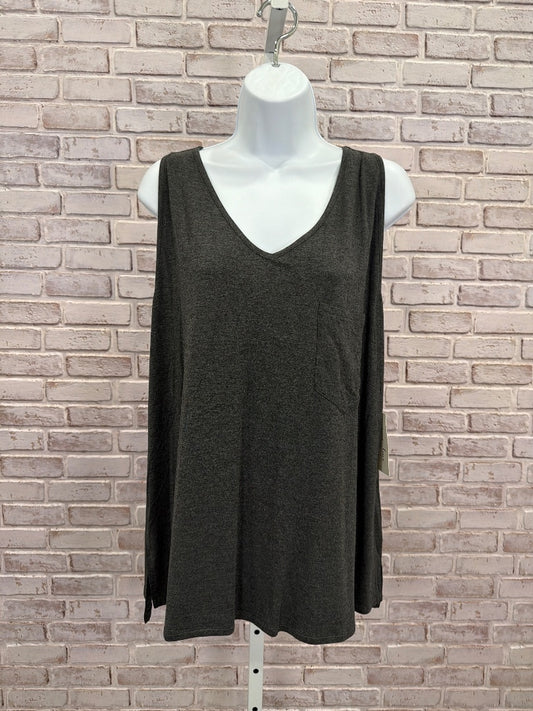 Grace & Lace Tank, Grey, XL, New With Tags