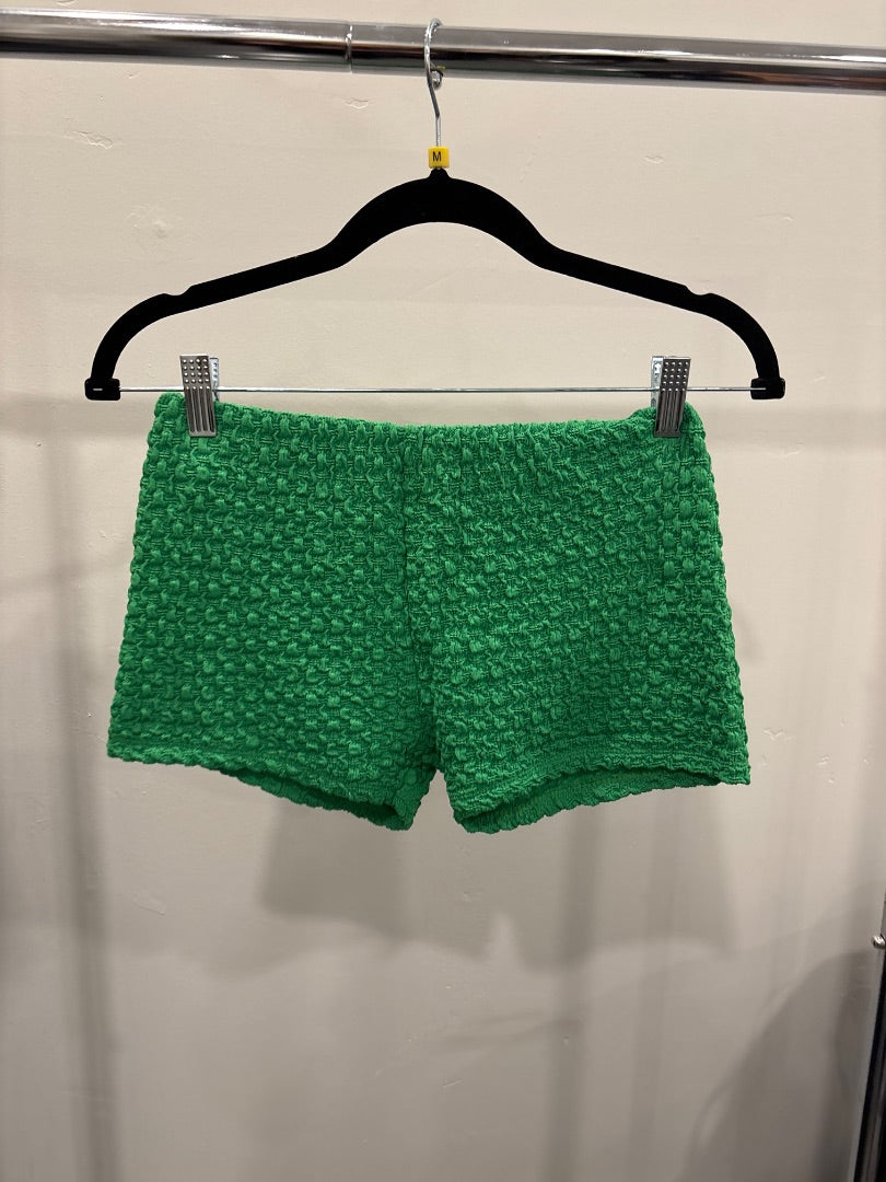 Zara Shorts, Green, Medium