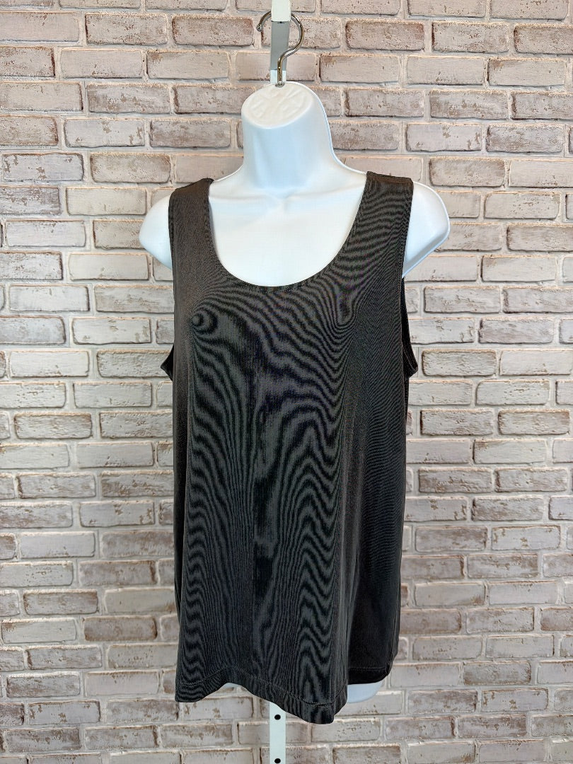 Chicos Tank, Grey, 2, Used - Excellent