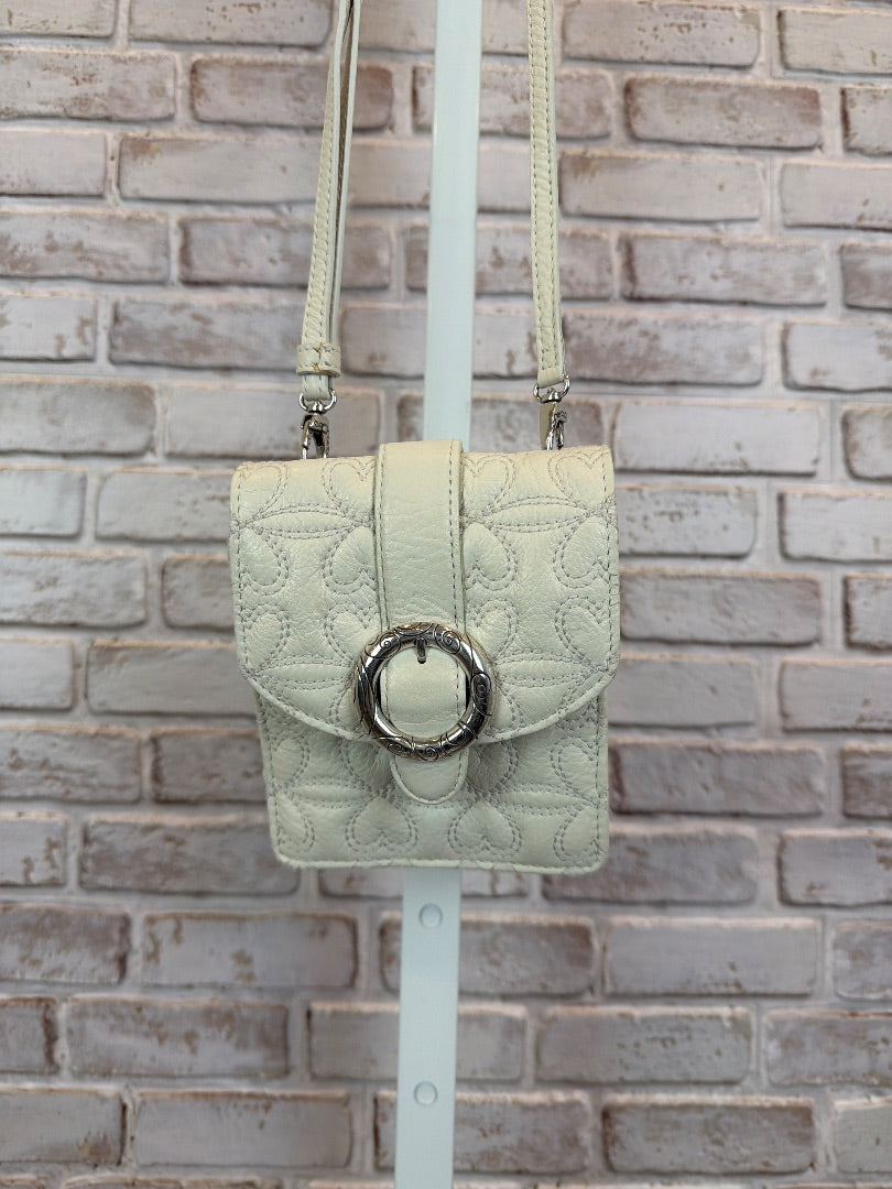 Brighton Crossbody, White, One Size, Used - Good