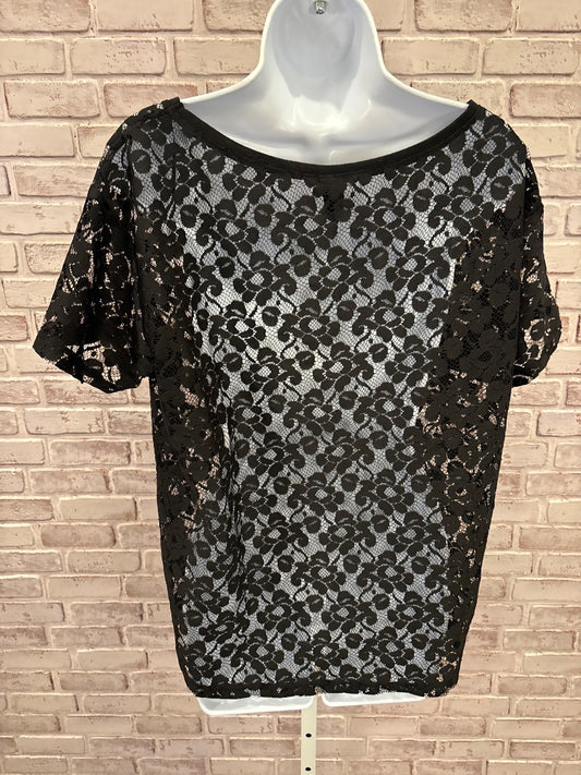 H&m Shirt, Black, Large, Used - Good