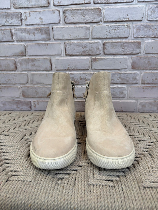 Gentle souls Sneaker Booties, Oatmeal, 8.5, Used - Good