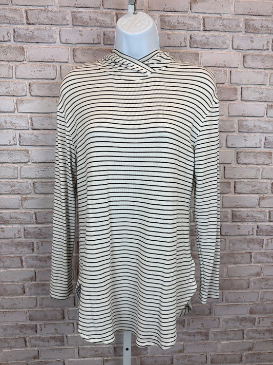 Daily Rituals Sweatshirt, Black/white stripes, Medium, Used - Excellent