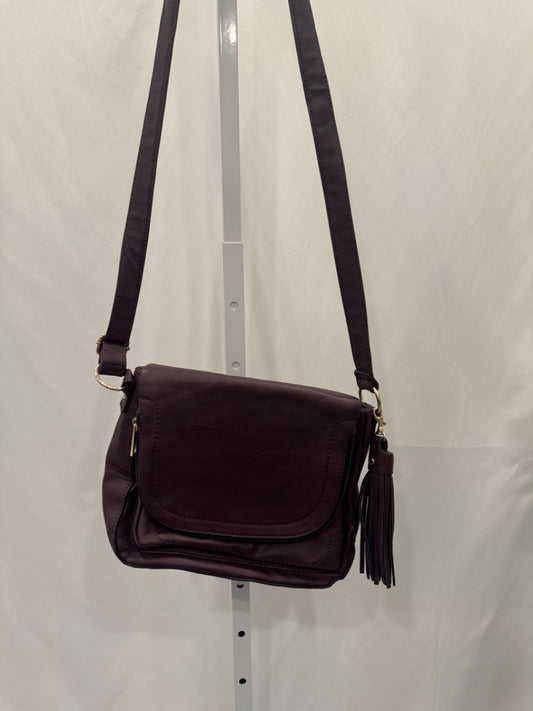 A+ Handbags, Plum, One Size