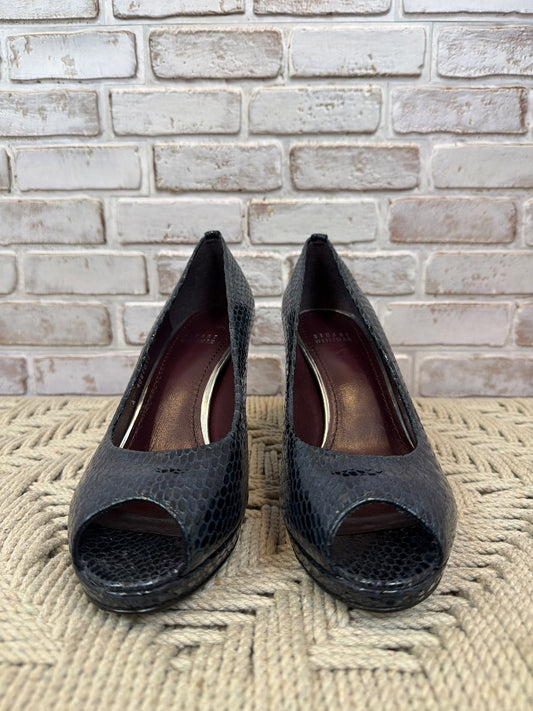 Stuart Weitzman Heels, Blue, 10, Used - Excellent