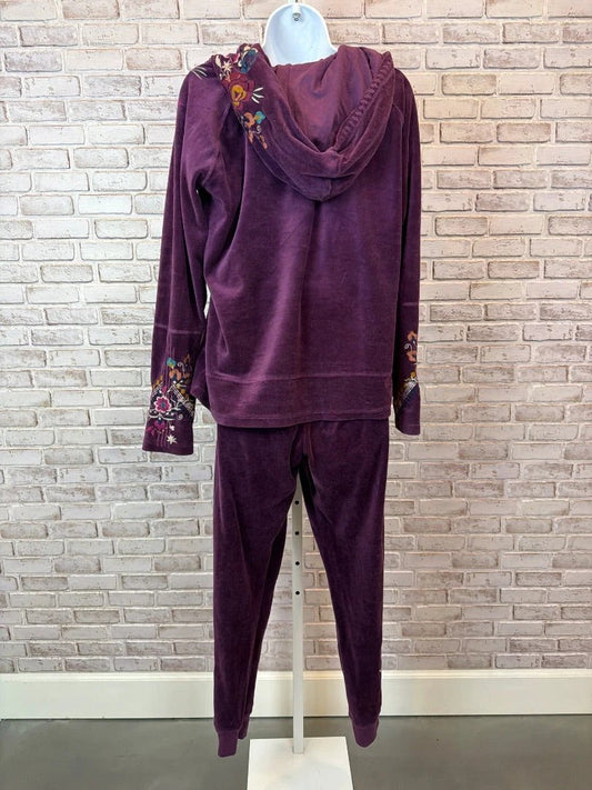 Johnny Was Matching Set – Purple Multi, Size Small – Excellent Condition