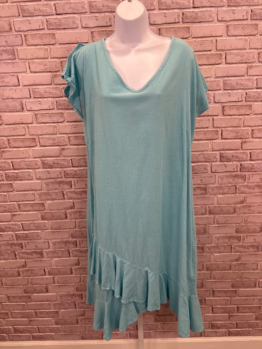 Dunes Dress, Turquoise, XL, Used - Good