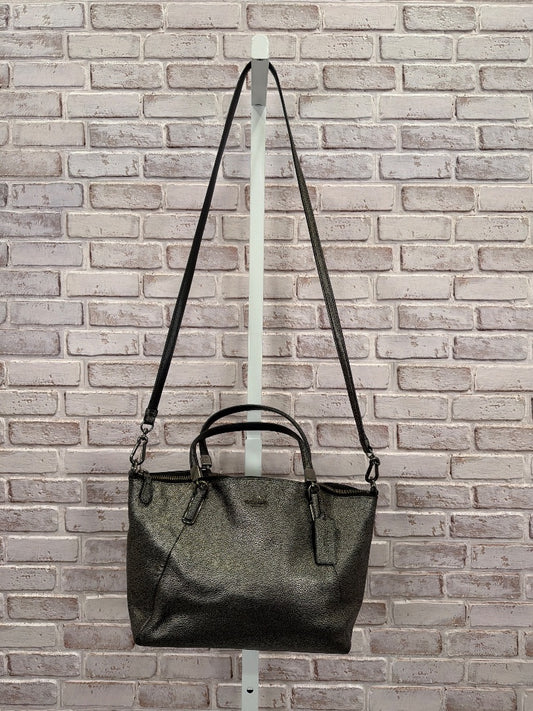 Coach Handbag, Silver, One Size, Used - Good