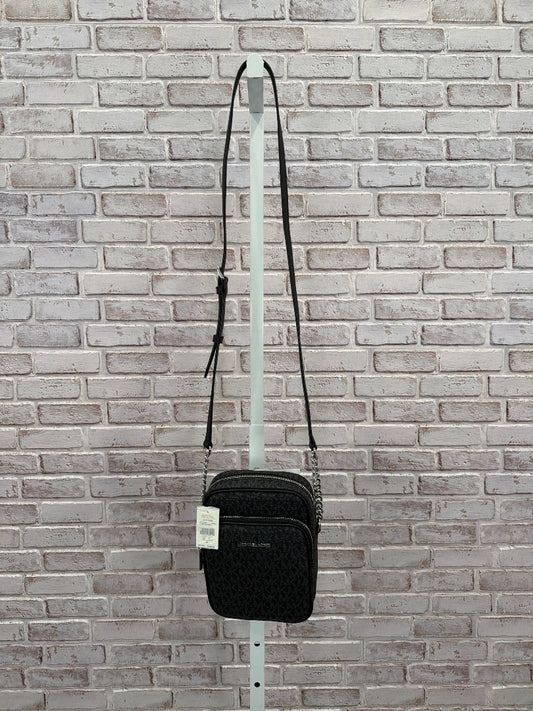 Michael Kors Crossbody, black monogram, One Size, New With Tags
