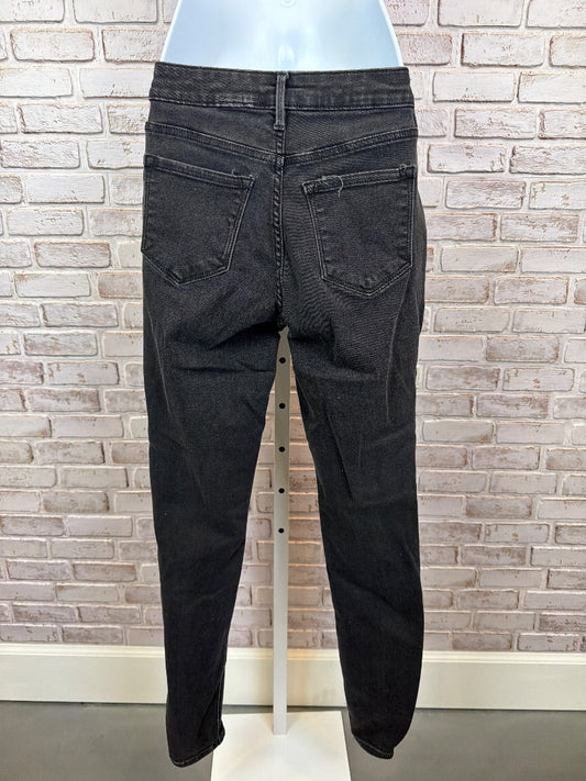 GAP Rockstar Super Skinny High Rise Jeans, Black, 4long, Used - Good