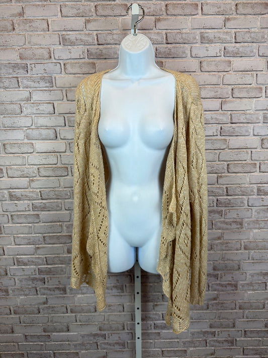 Q Cardigan, Beige, M/L, Used - Good
