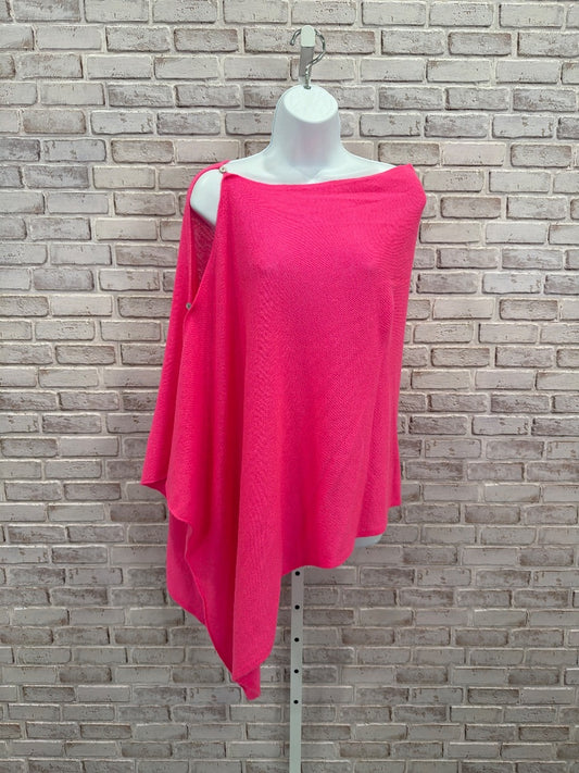 Various Shawl, Pink, One Size, Used - Good