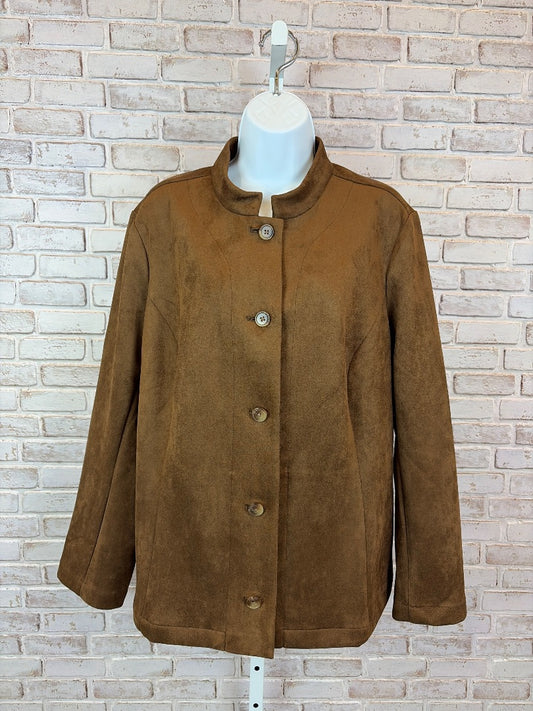 J.Jill Jacket, Brown, XL, Used - Good